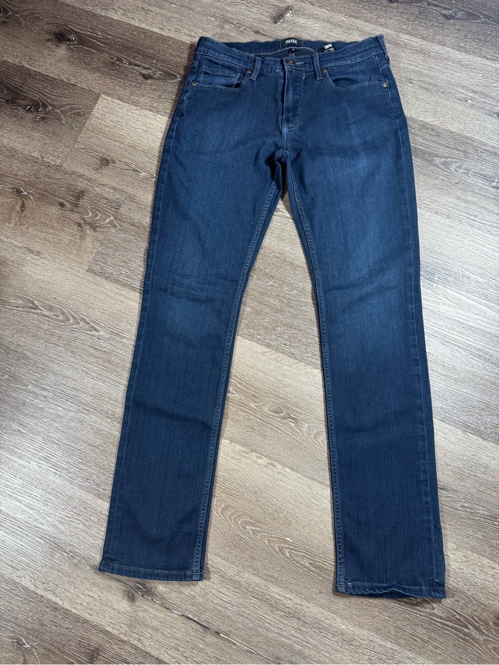 PAIGE Men’s Slim Jeans in Dark Blue Wash(208)